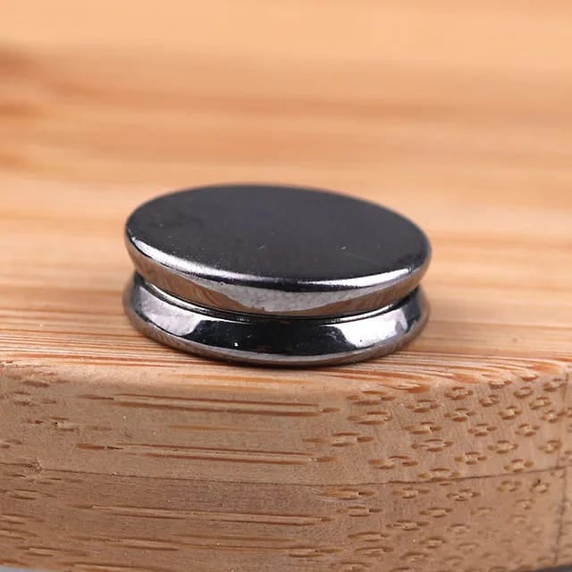 (Pack Of 1 | 2 | 3 | 4 ) Coin Magnet Imported Quality Metalic Shiny Premium Strong Hijab Magnetic Pins No Snag
