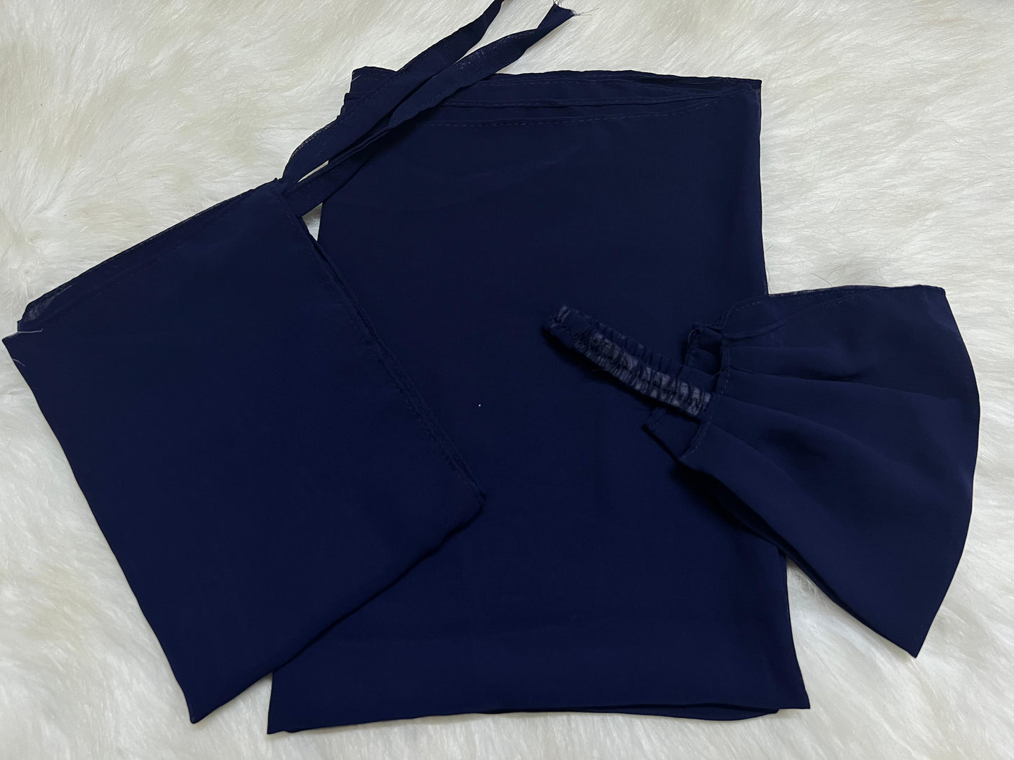 Buy Any 2,3,4,5,6,7 Cheffon 3 In 1 (Stoller+Naqab+Cap)
