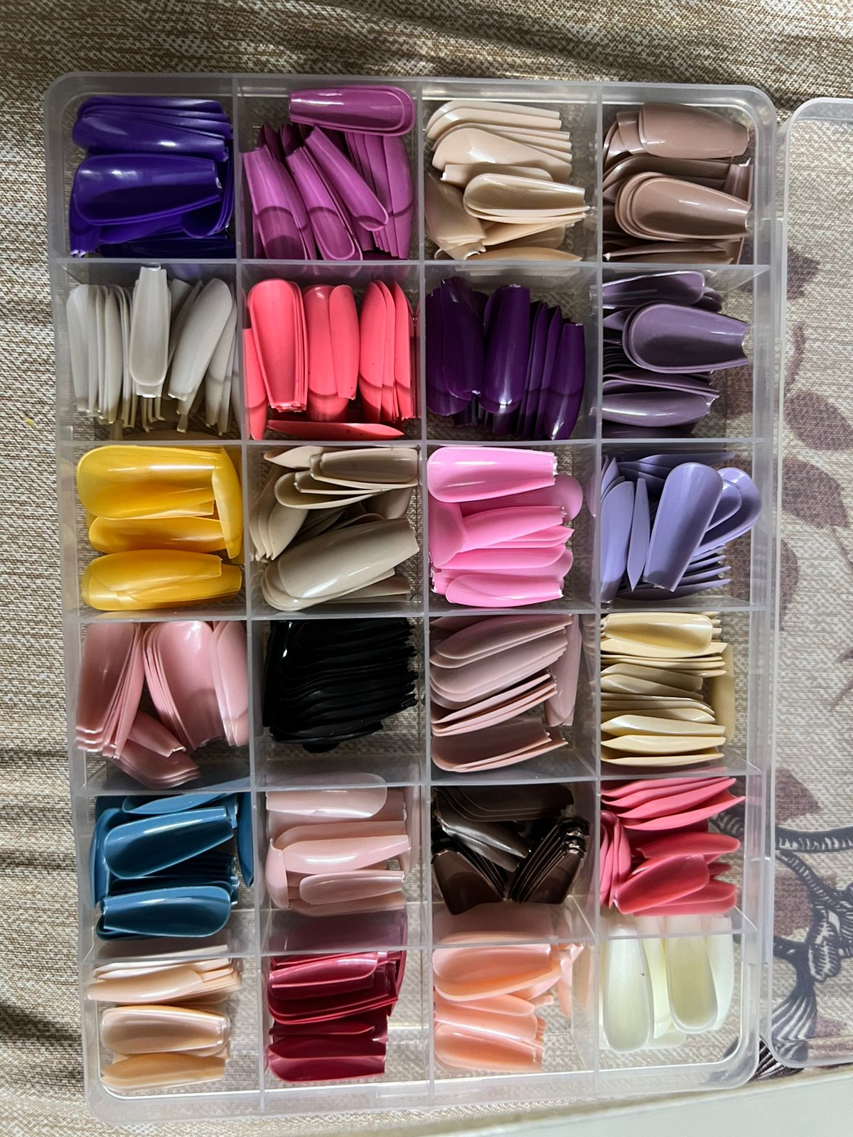 576Pc Artificial Nails Pack Of Nails for Girls Women