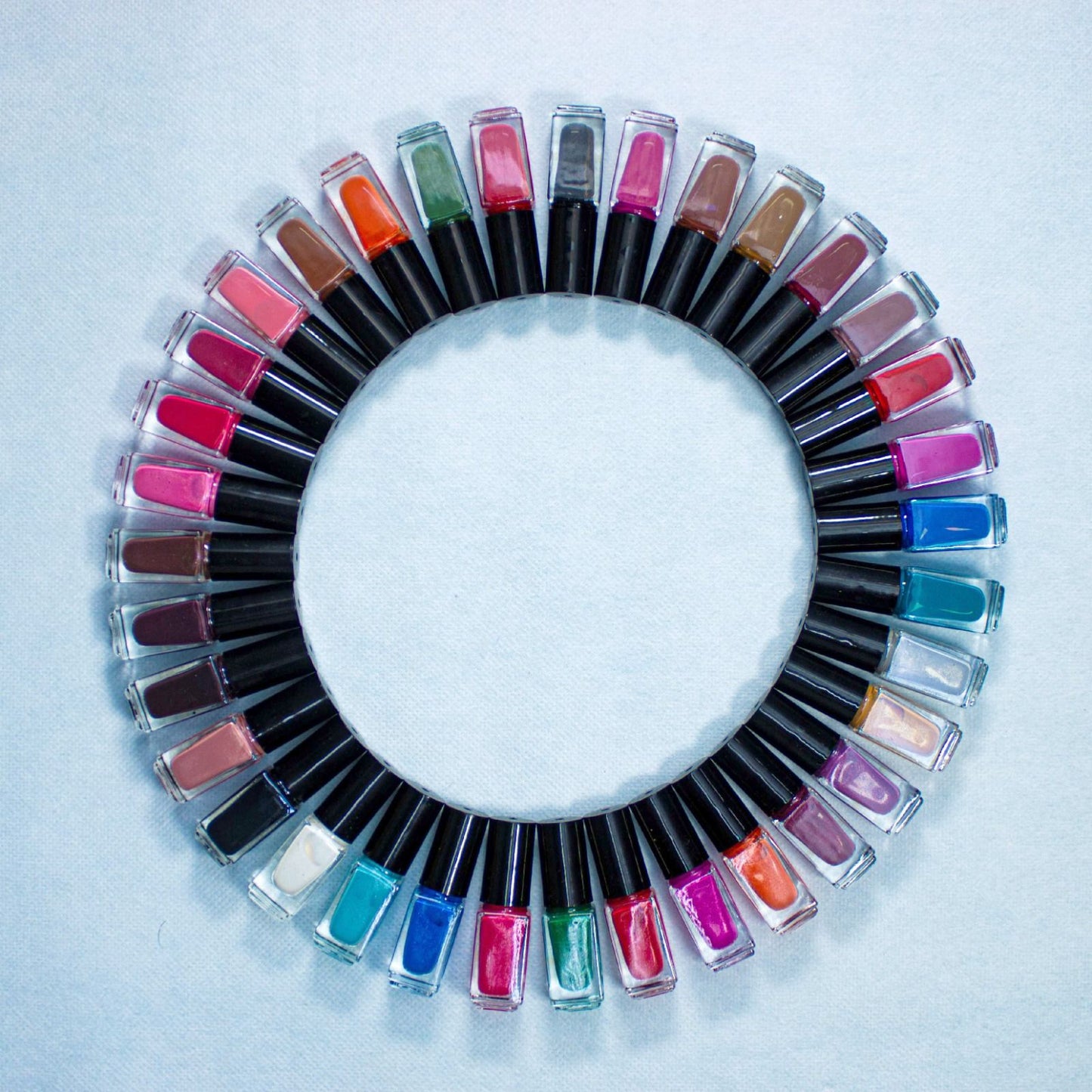 Pack Of 12 & 24 Peel off Nail Polish (Multi Colors)