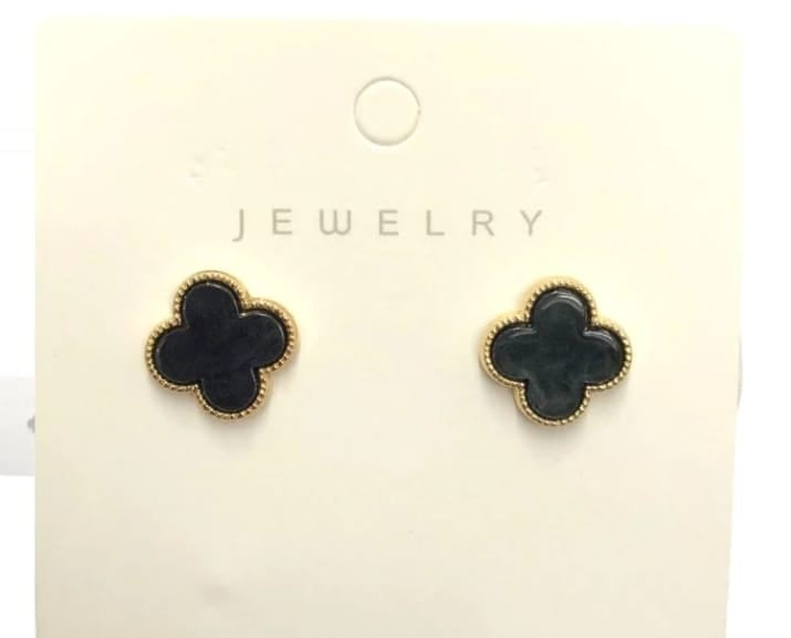Four Leaf Clover Earnings Ear For Girls Van cleef earrings