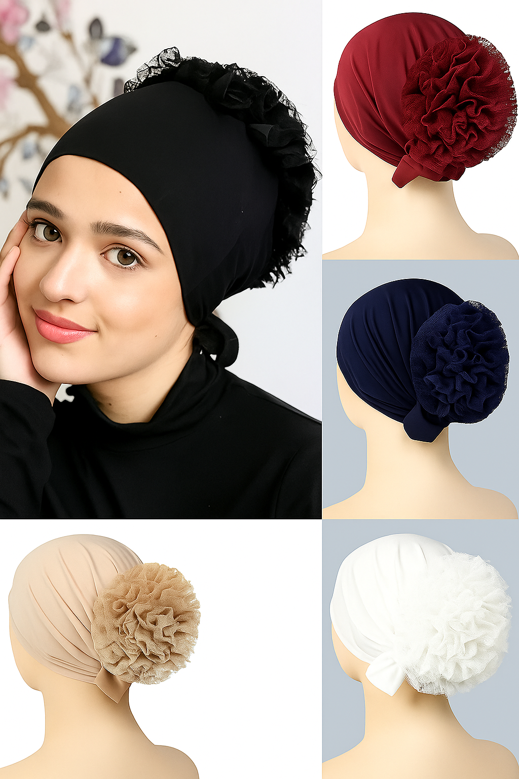 Flower Volume Cap