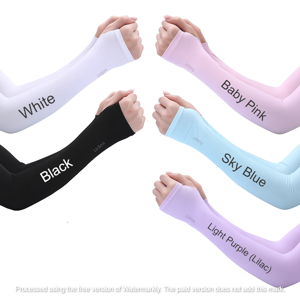Thumb Hole Arm Sleeves  Extender (High Quality Fabric)