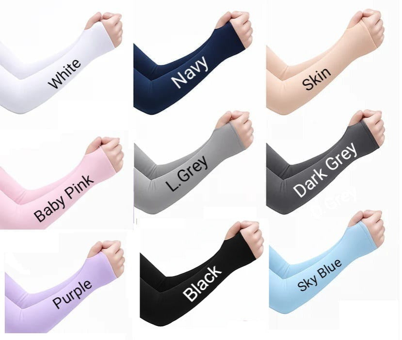 Thumb Hole Arm Sleeves  Extender (High Quality Fabric)