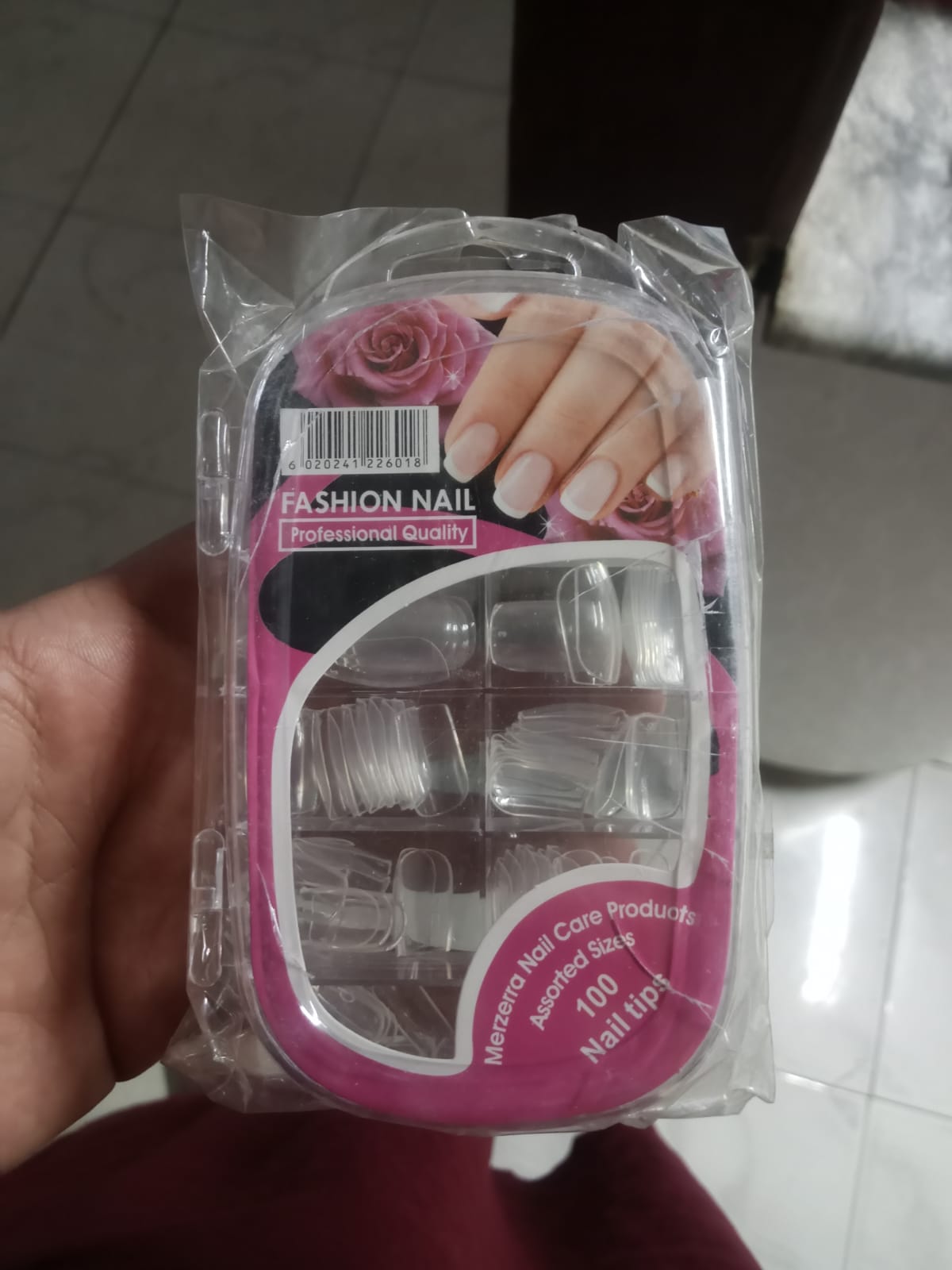 Transparent Nails (100 Nails)