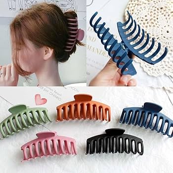 Bath Comb Hair catchers 4Inch Length (Multi Colors)