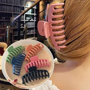 Bath Comb Hair catchers 4Inch Length (Multi Colors)