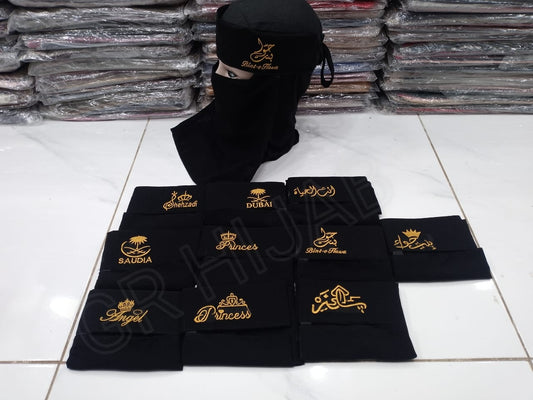 Saudi Naqab Embroided With Forhead (Bukram) (Binte Hawa)