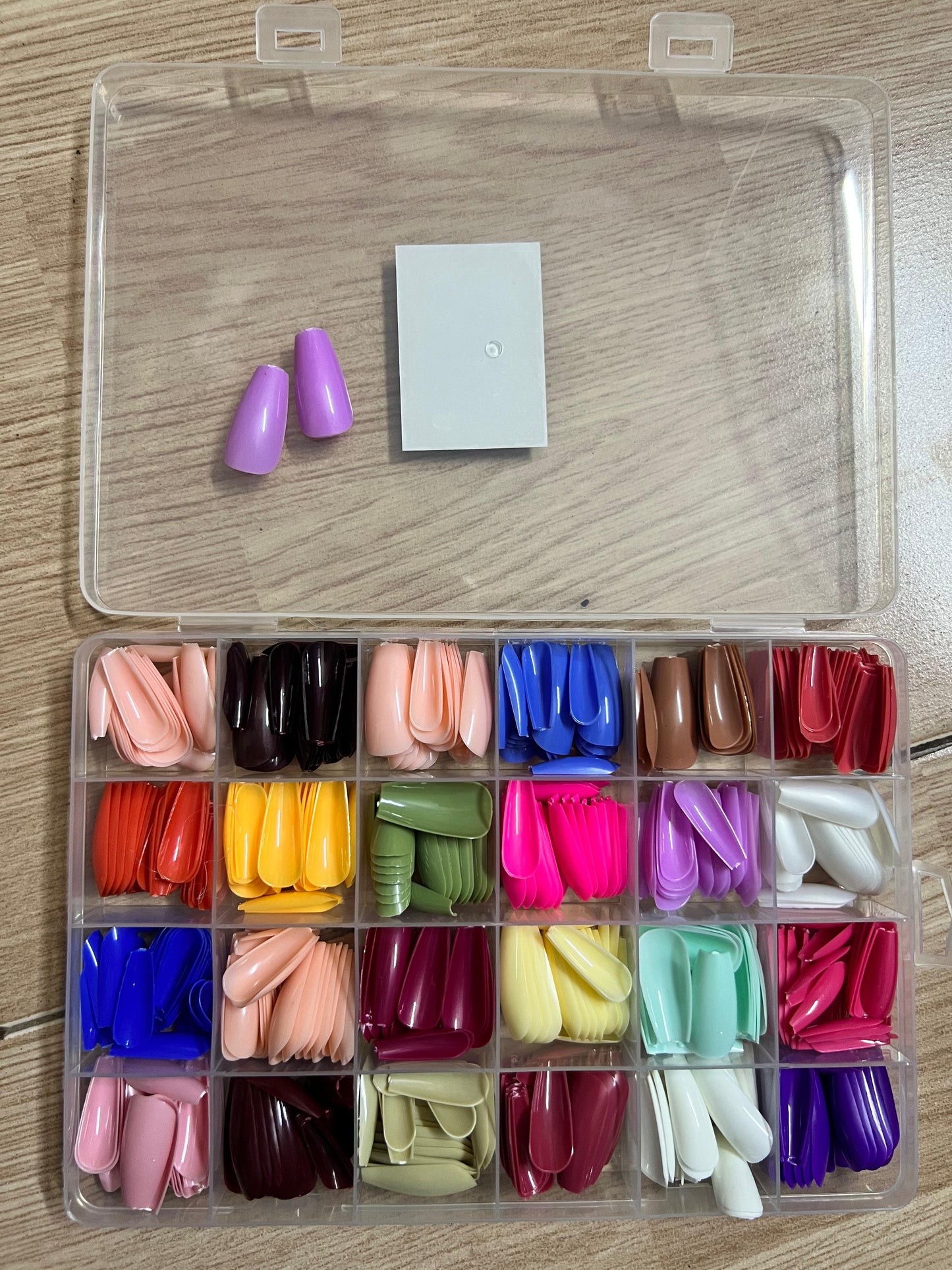 576Pc Artificial Nails Pack Of Nails for Girls Women