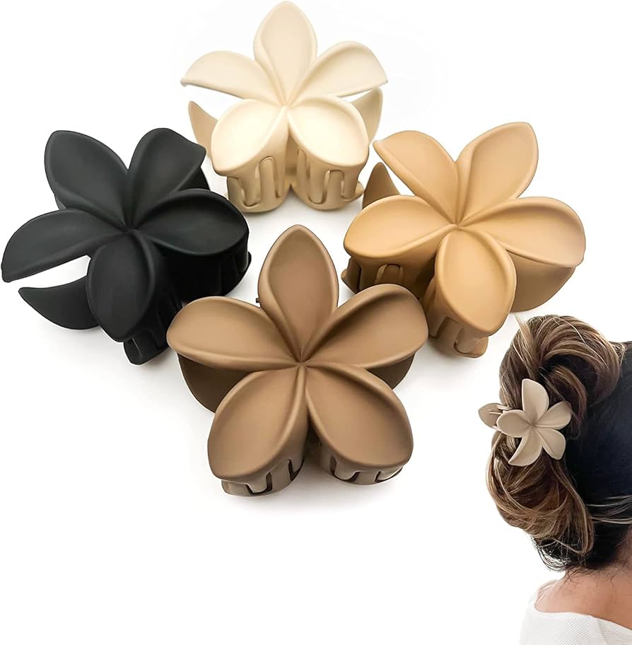 Flower Hair catchers Medium Length (Multi Colors)